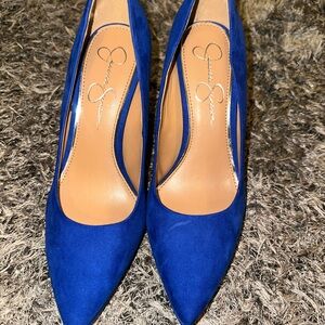 Jessica Simpson Royal Blue Heels